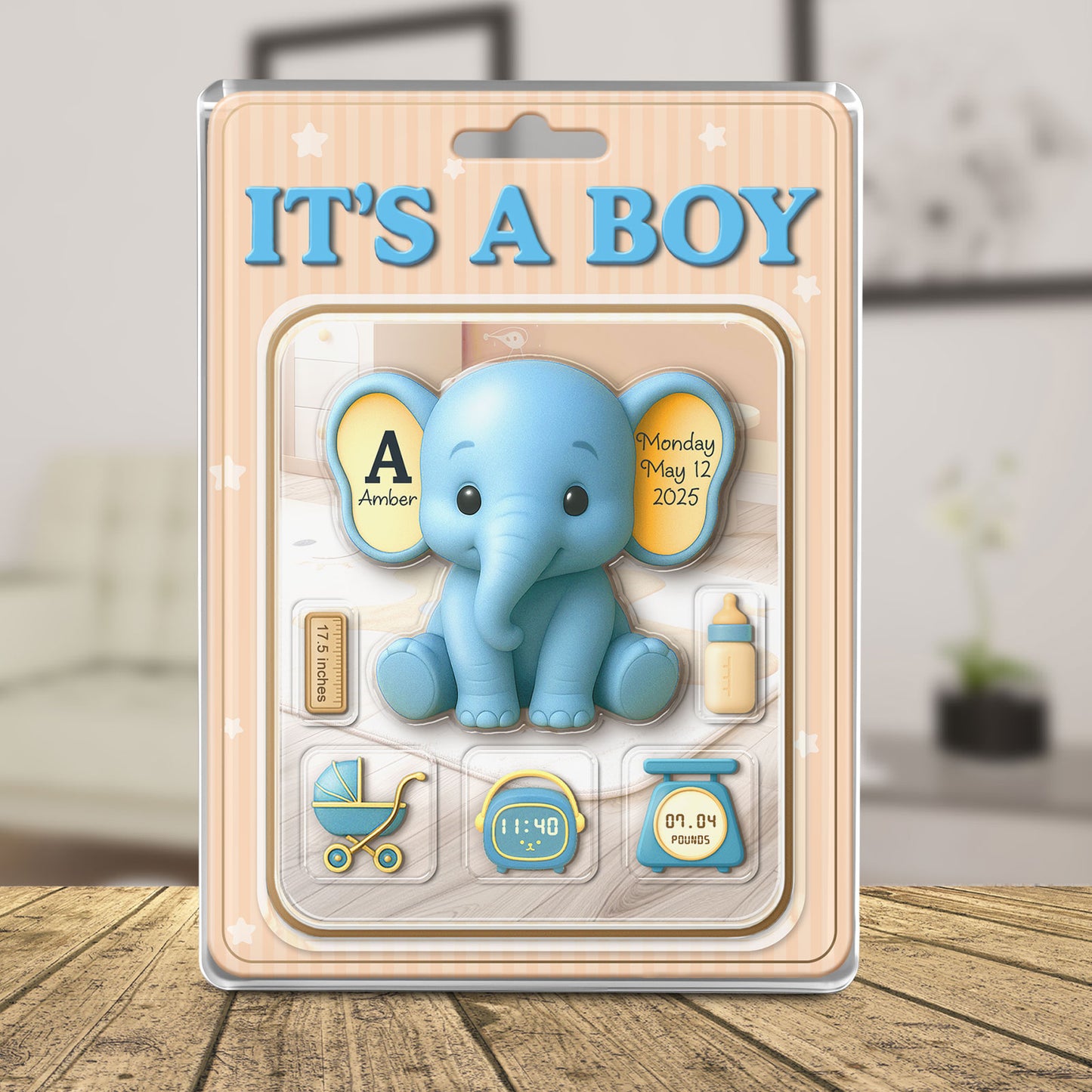 Family - It's A Boy/Girl - Personalized Acrylic Plaque