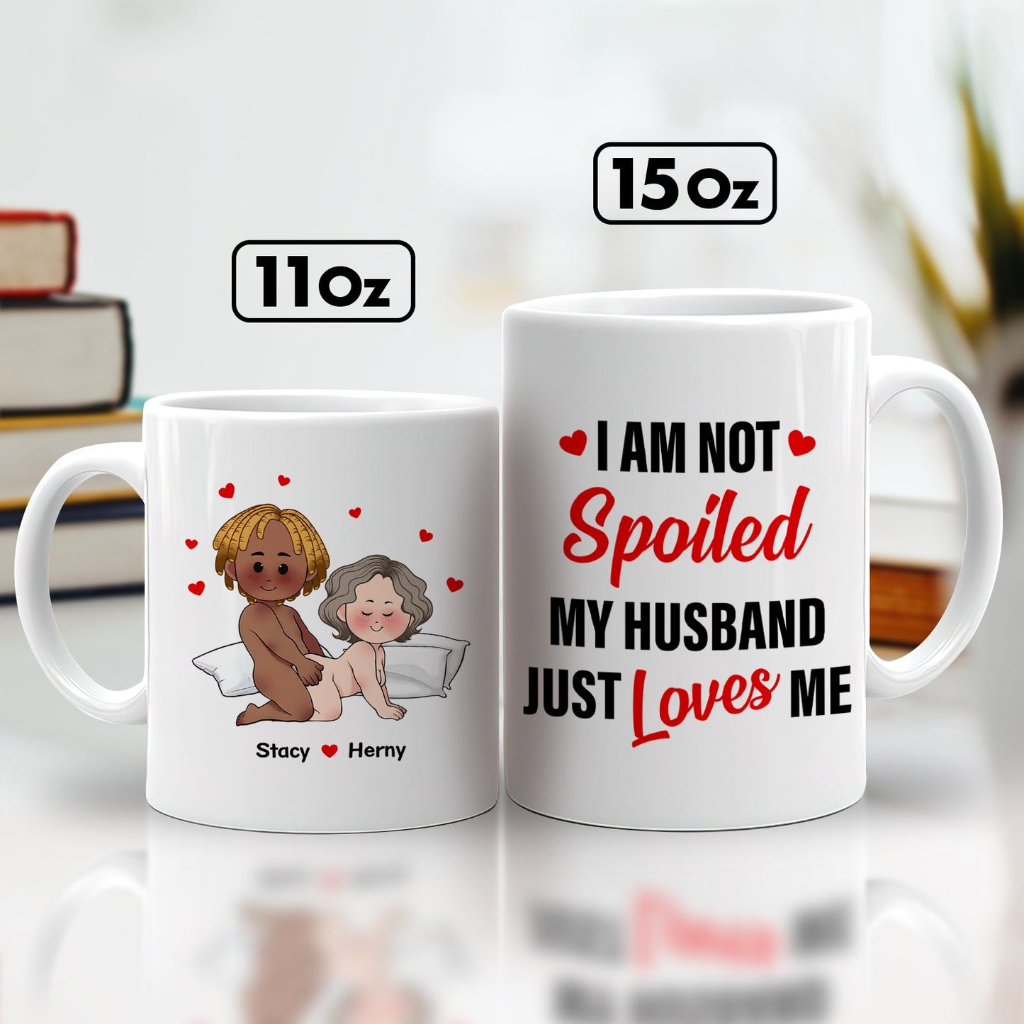 Couple - 18+ Just Love Me - Personalized Mug