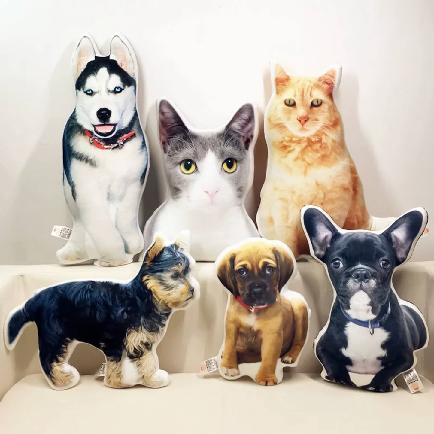 Pet Lover - Personalized Pet Shaped Pillow