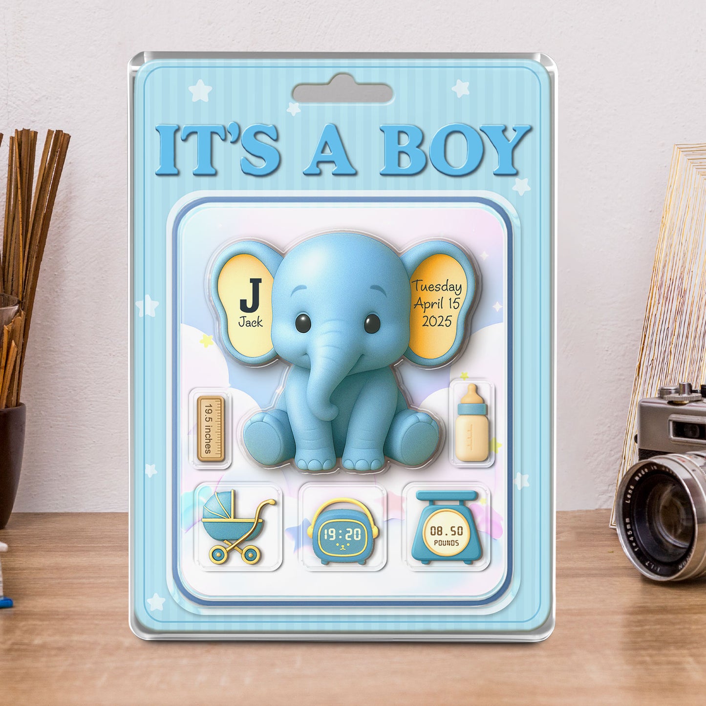 Family - It's A Boy/Girl - Personalized Acrylic Plaque