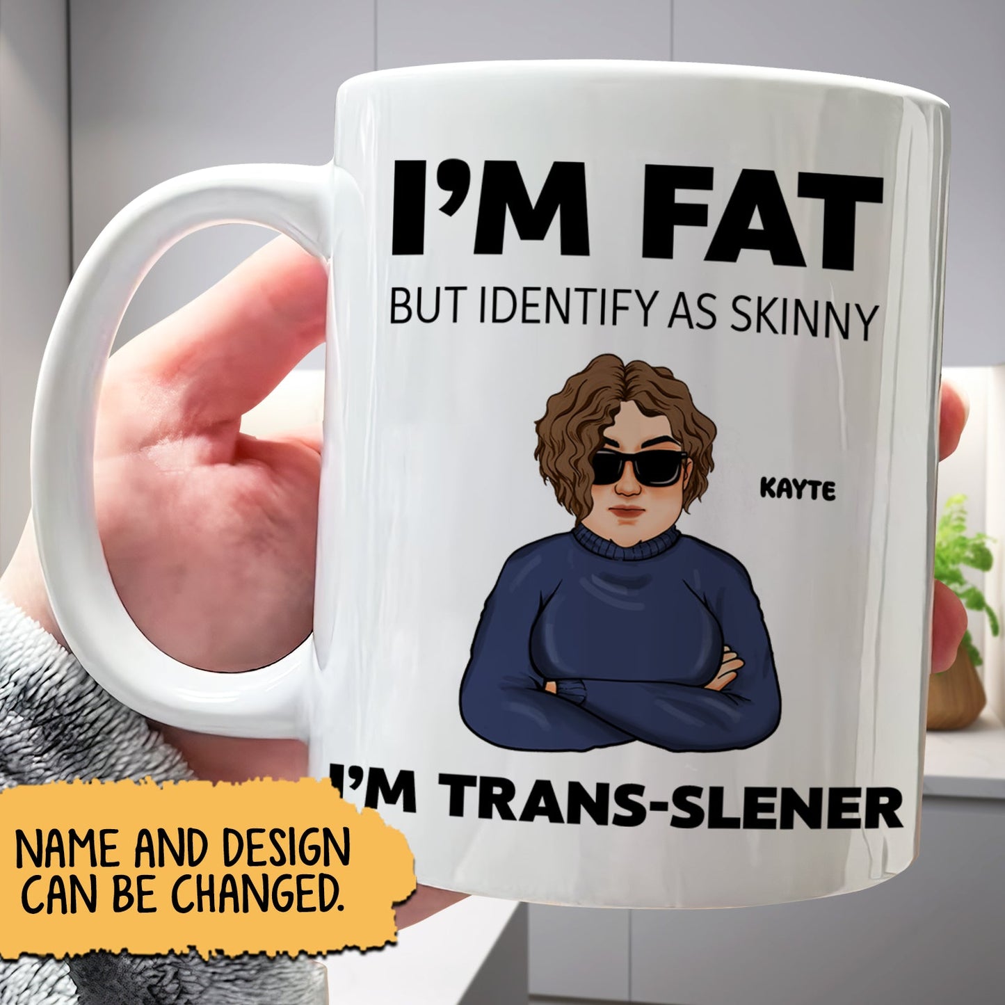 I'm Fat - Personalized Mug