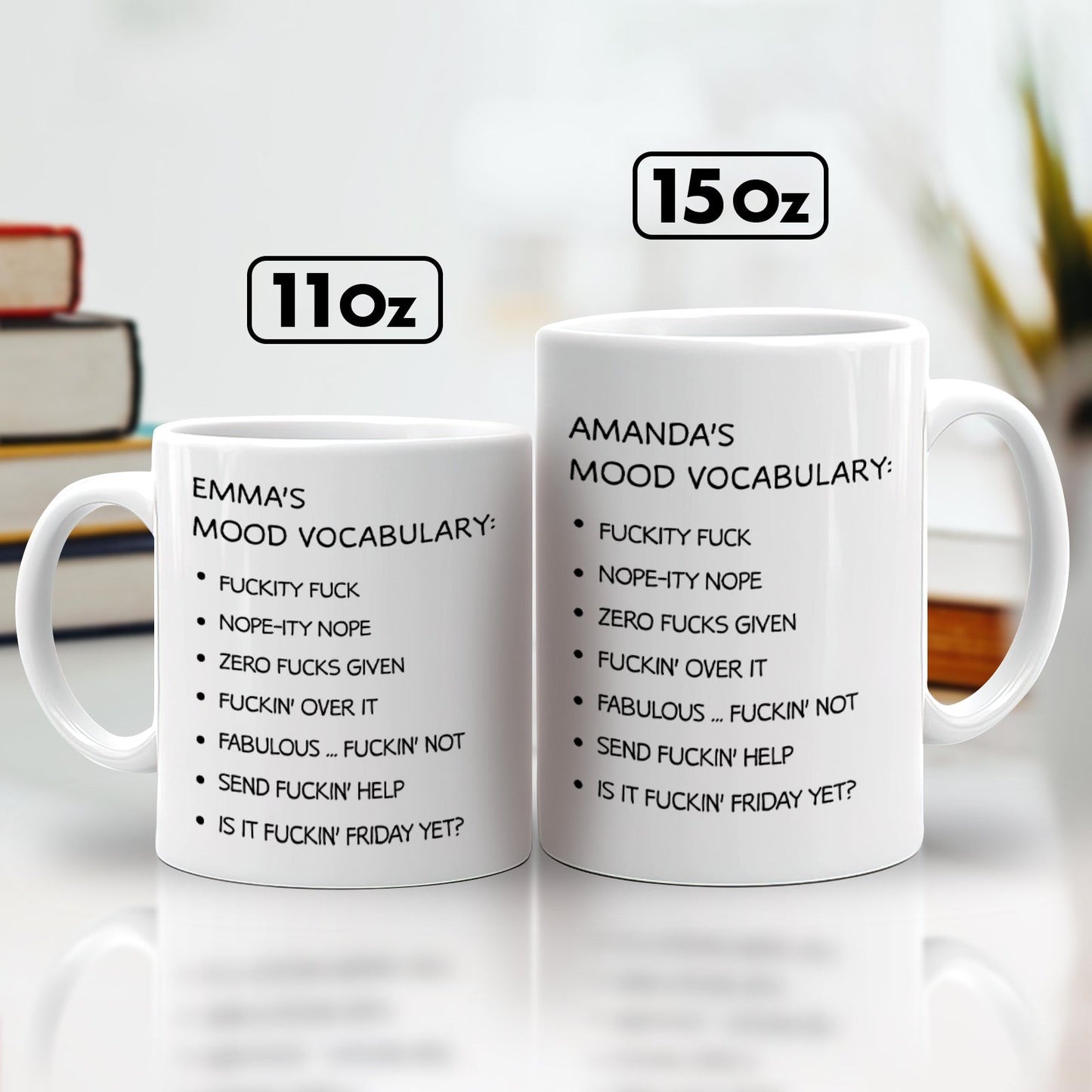 Funny Mug - Custom Job Title - Fun Gifts For Coworker, Friends, Boss, Nurse - Personalized Mug