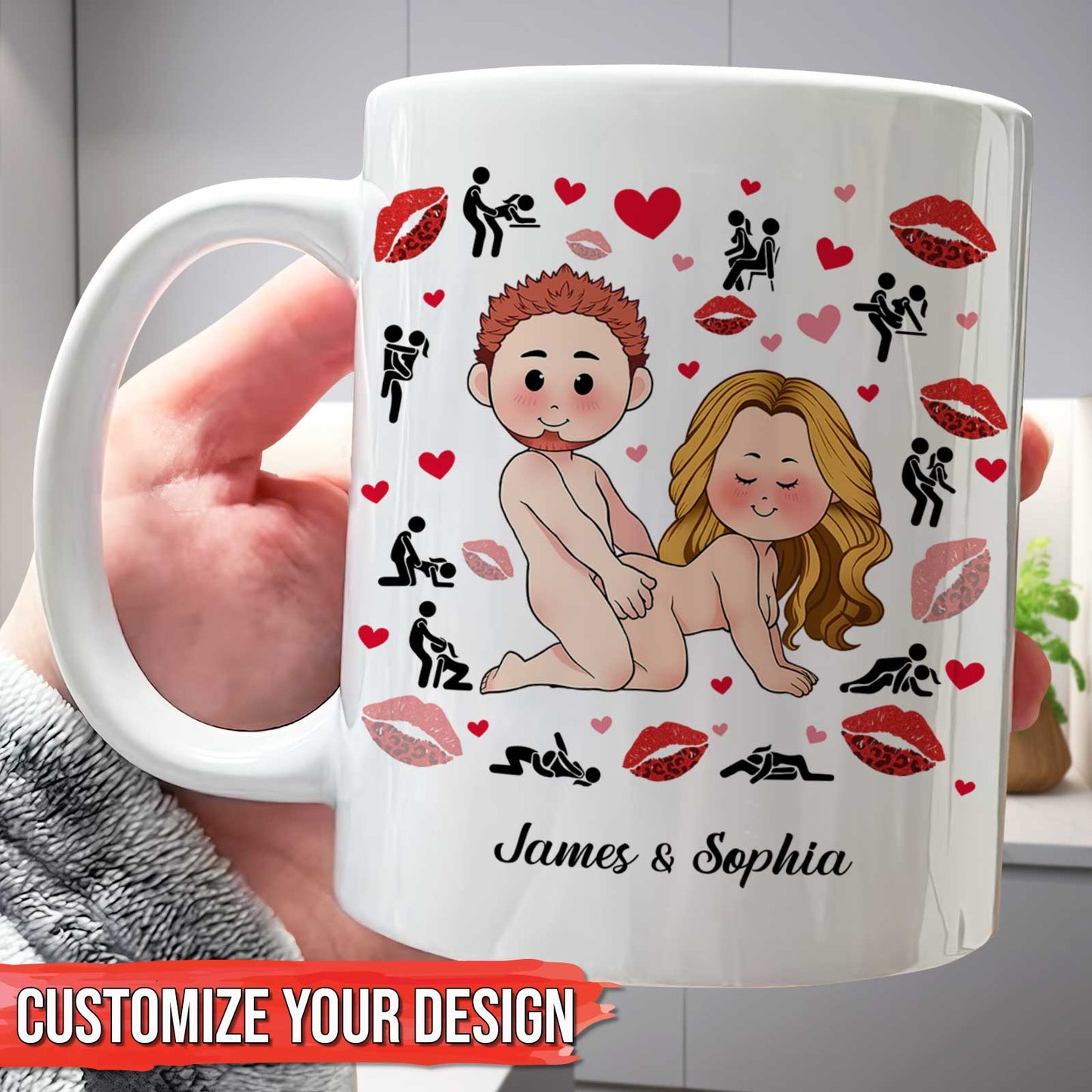 Gift For Couple - I Promise To Always Be By Your Side - Personalized Mug