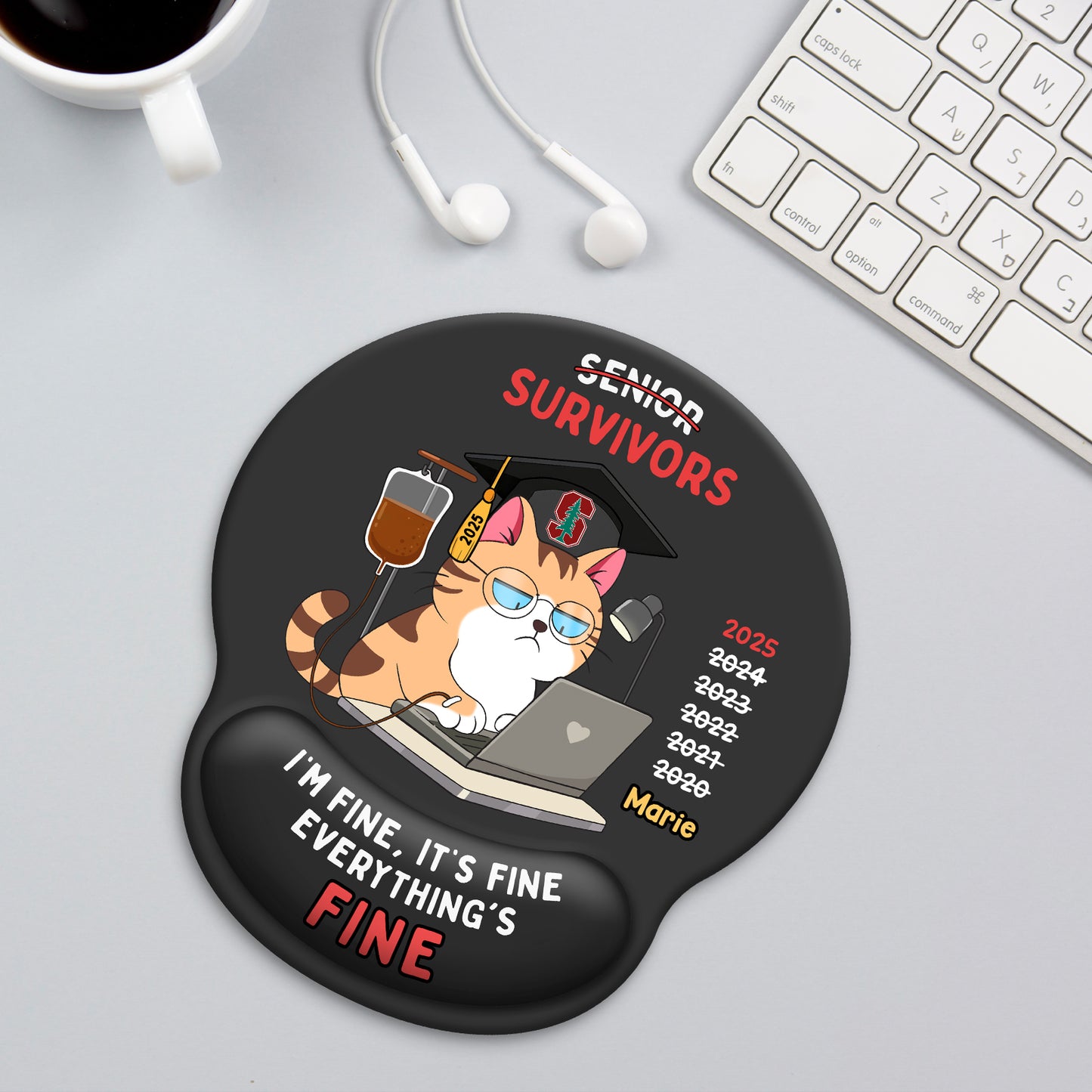 Pet Lovers - Survivors - Personalized Mouse Pad