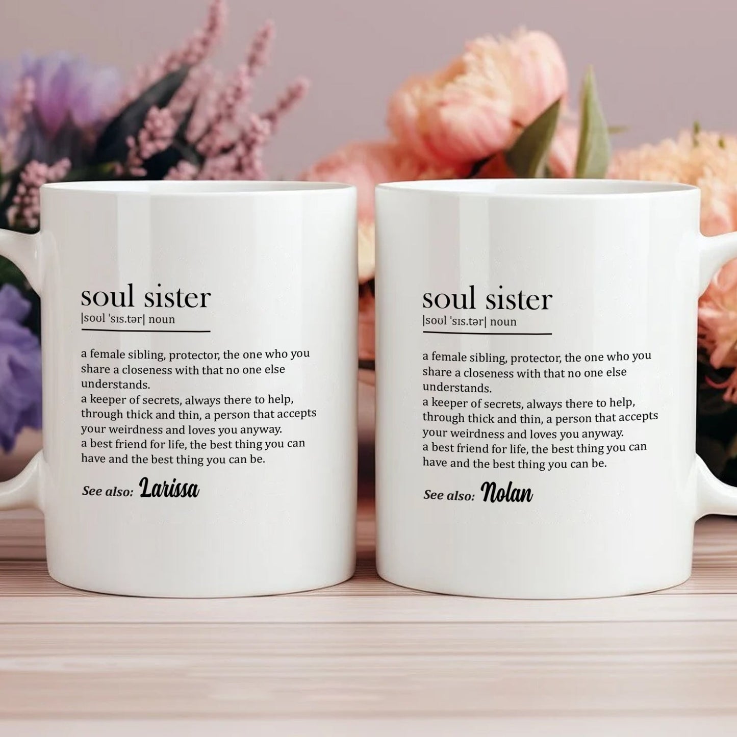 Soul Sister Definition - Personalized Mug