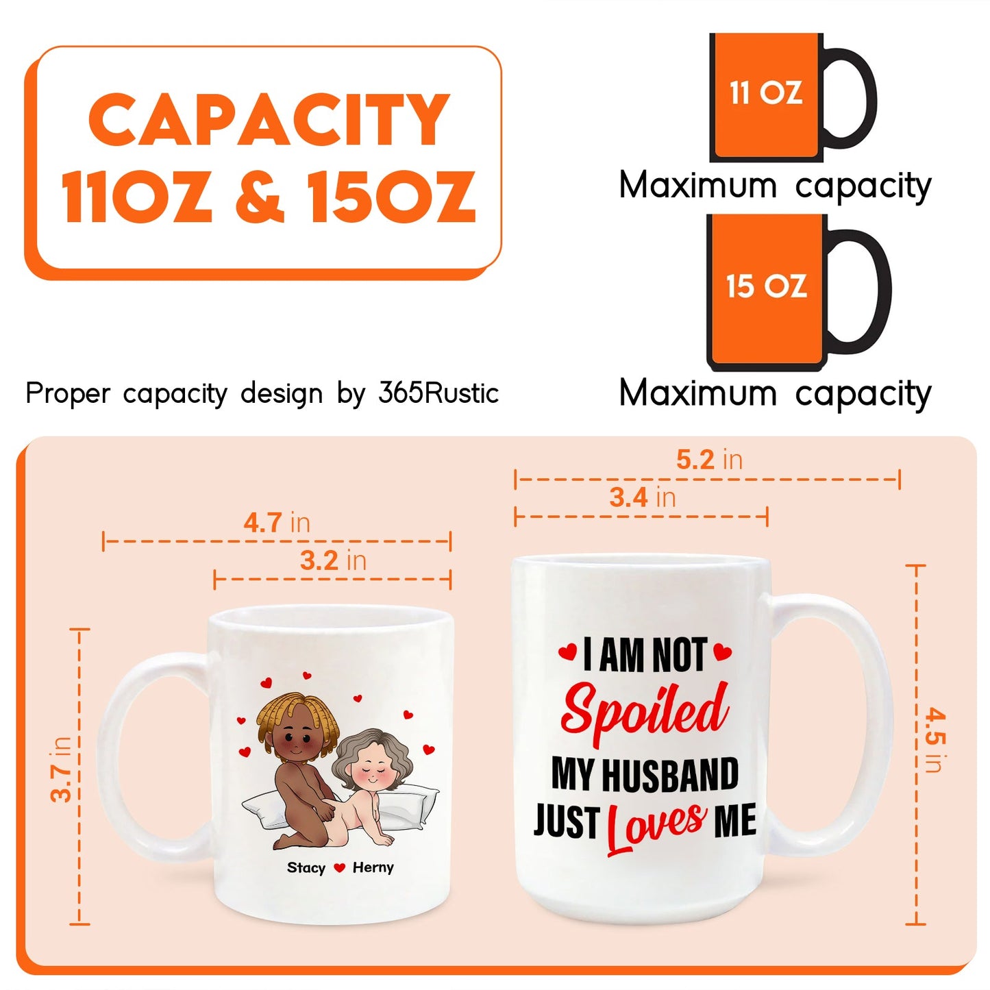 Couple - 18+ Just Love Me - Personalized Mug
