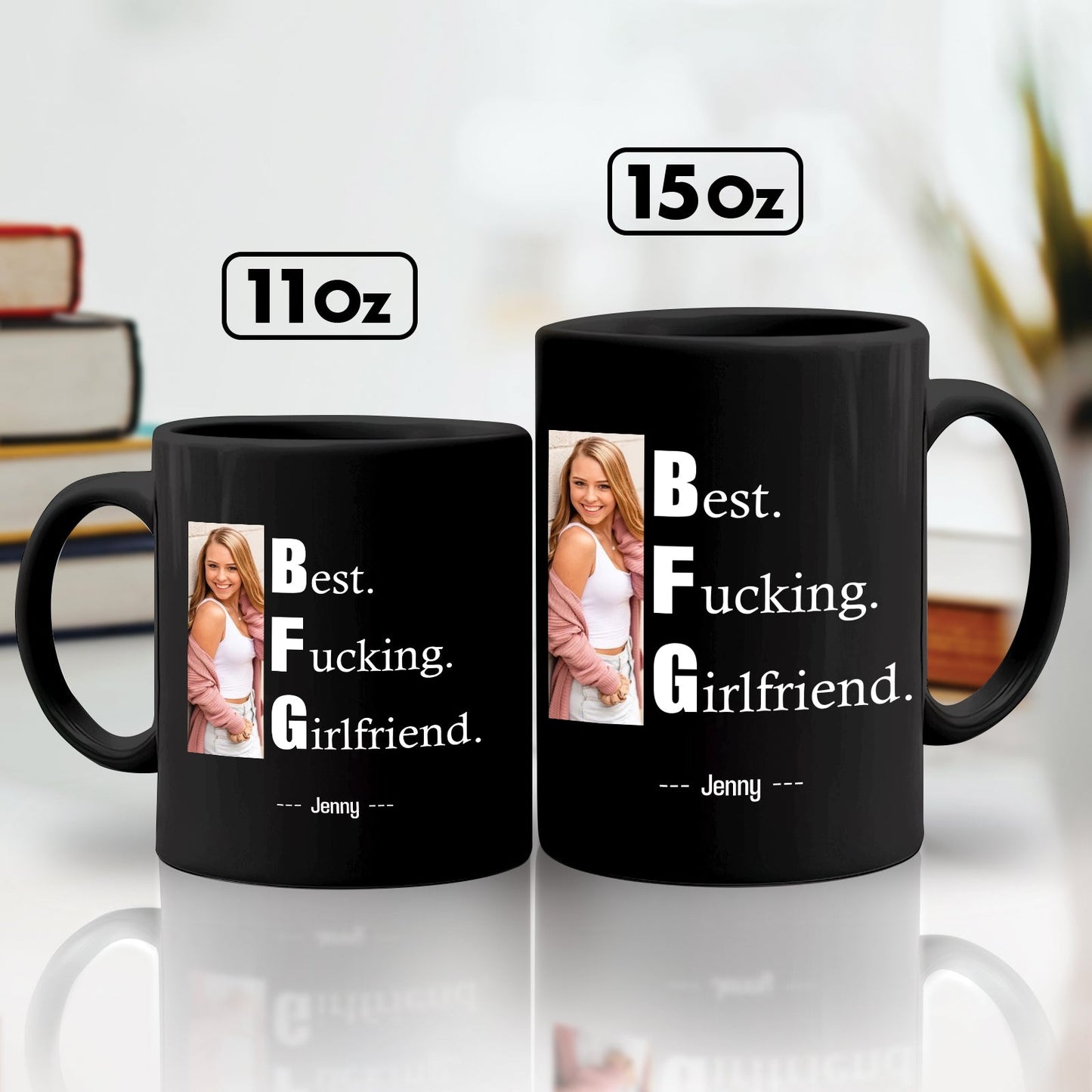 Couple - Best F*cking - Personalized Photo Mug