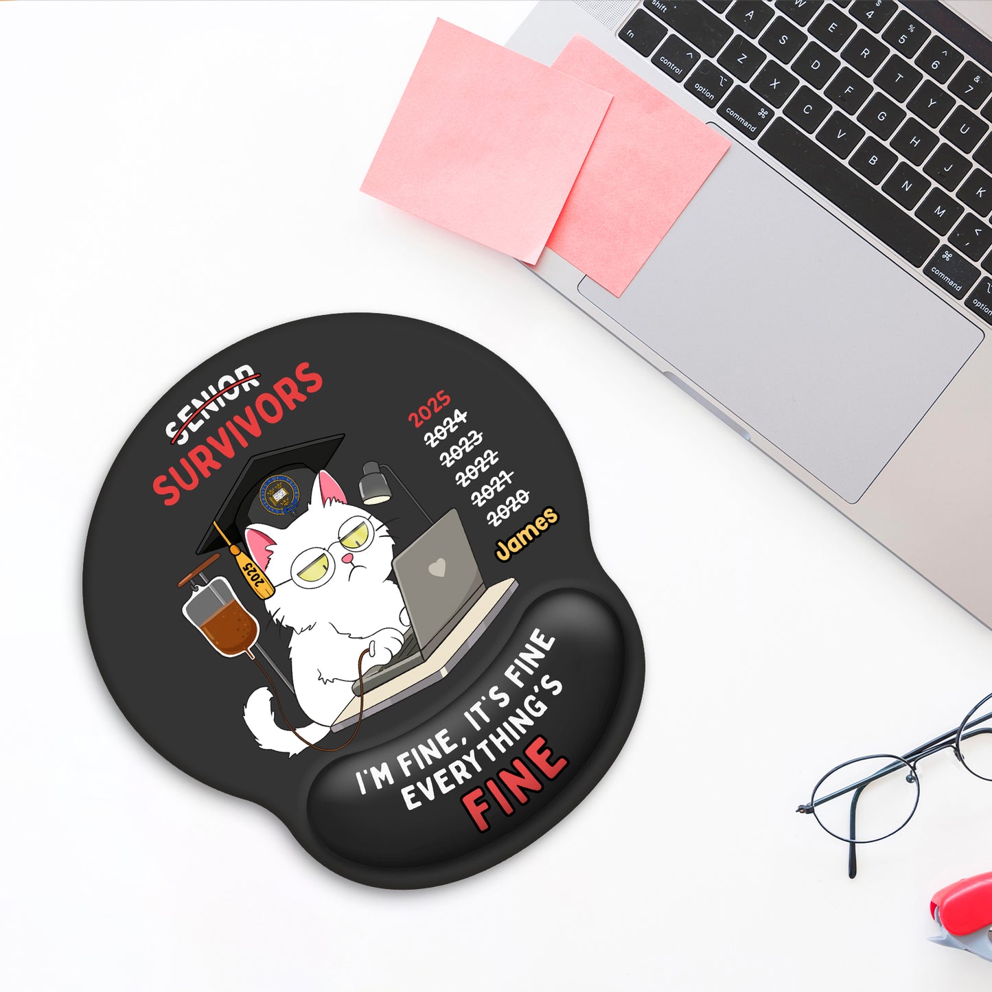 Pet Lovers - Survivors - Personalized Mouse Pad