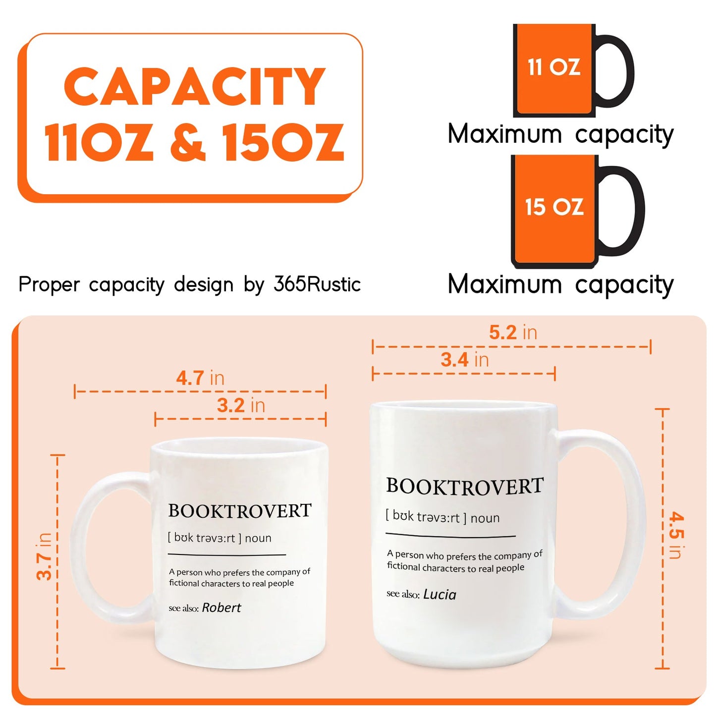 Booktrovert - Gifts For Coworker, Friends, Boss, Nurse - Personalized Mug