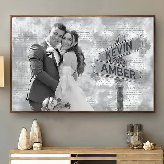 Couple - I Need You Because I Love You - Personalized Poster