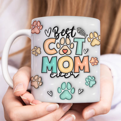 Family- Best dog dad/mom ever - Personalized Mug