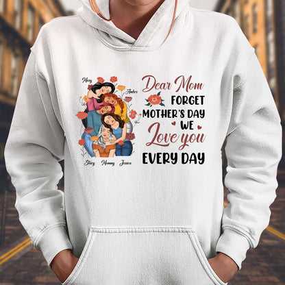 Mother - We Love You Every Day Mom - Personalized Shirt