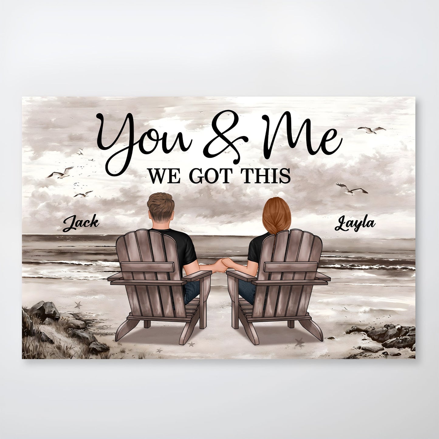 Couple - You And Me We Got This - Personalized Poster