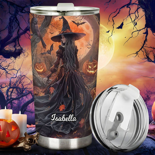 Beautiful Witch - Personalized Tumbler Ver 2