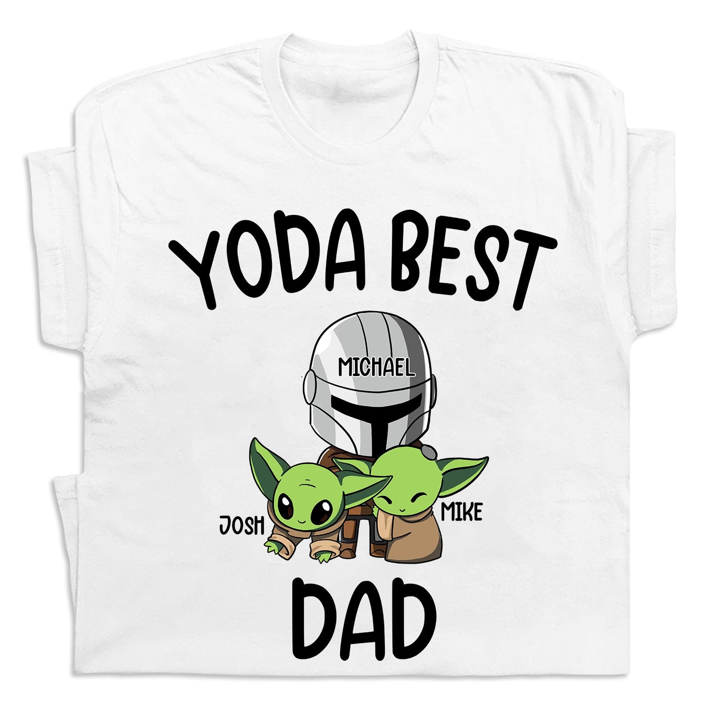Father's Day - Yoda Best Dad - Personalized Shirt, Hoodie, Sweater