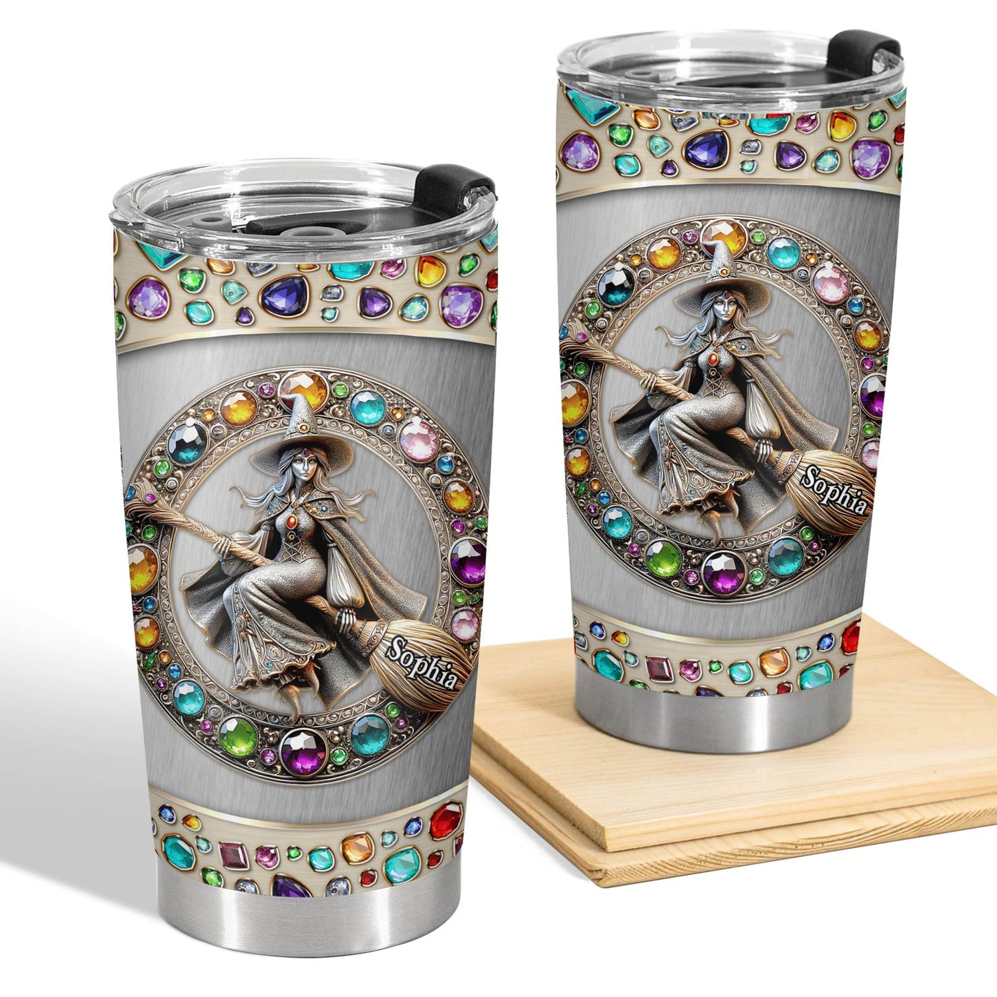 Beautiful Witch - Personalized Tumbler