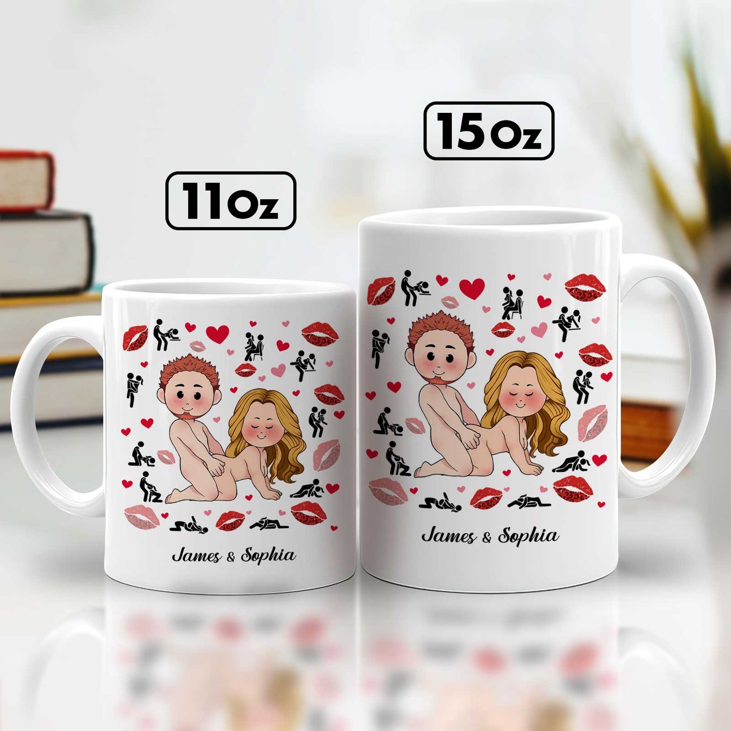 Gift For Couple - I Promise To Always Be By Your Side - Personalized Mug