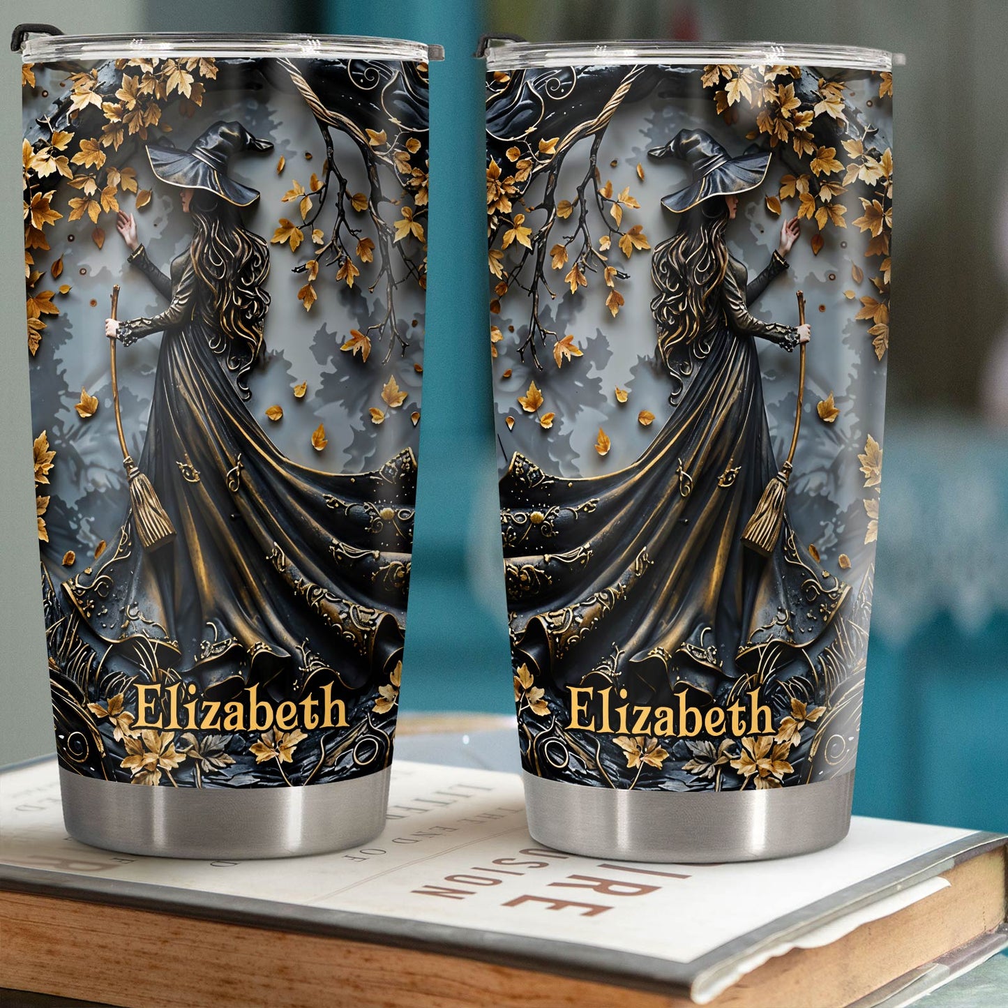 Beautiful Witch - Personalized Witch Tumbler