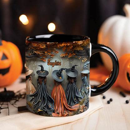 Beautiful Witches - Personalized Accent Mug