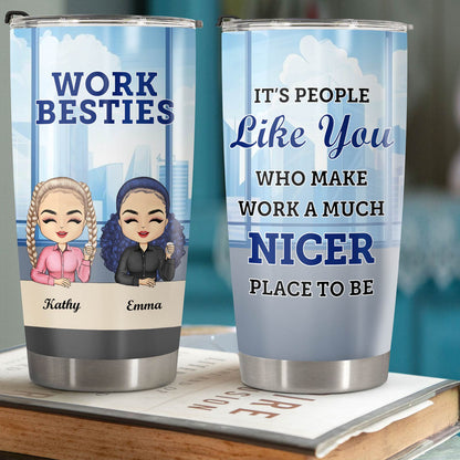 Co-Worker - Work Besties - Personalized Tumbler
