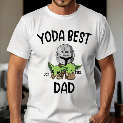 Father's Day - Yoda Best Dad - Personalized Shirt, Hoodie, Sweater