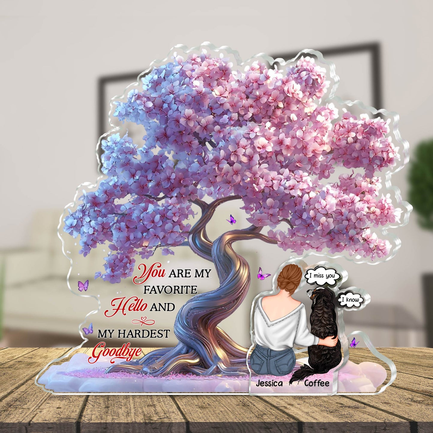 Pet Lovers - If Love Could Have Saved You - Personalized Acrylic Plaque