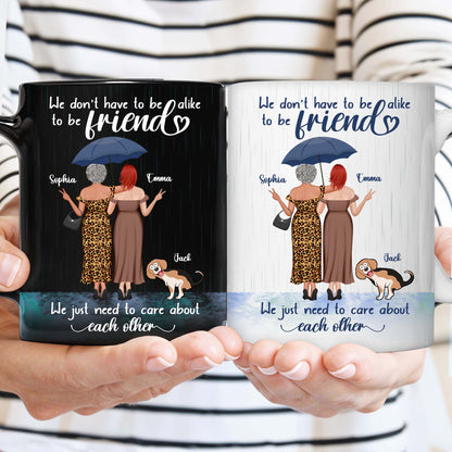 Besties - We Just Need To Care About Each Other - Personalized Mug