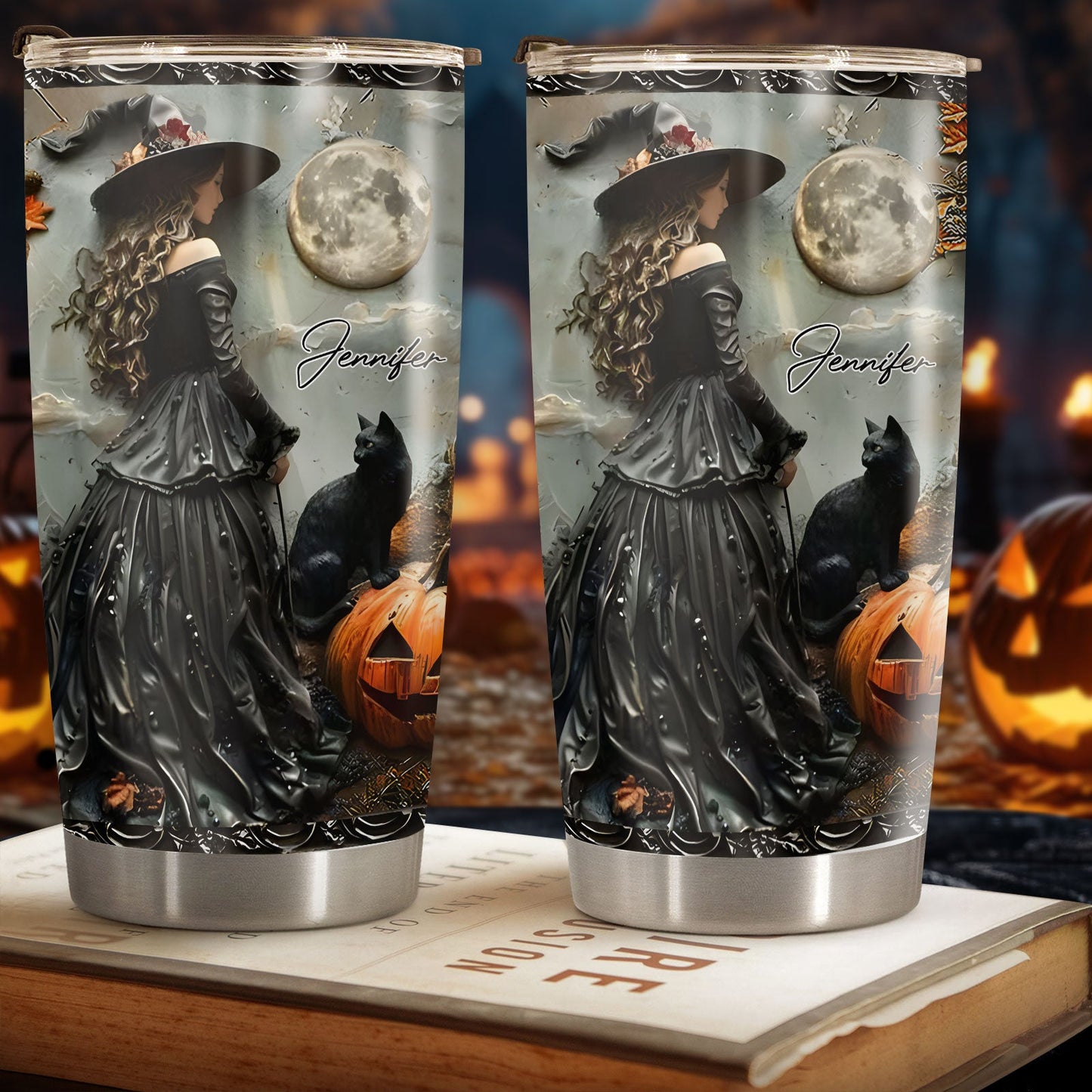 Beautiful Witch - Personalized Tumbler