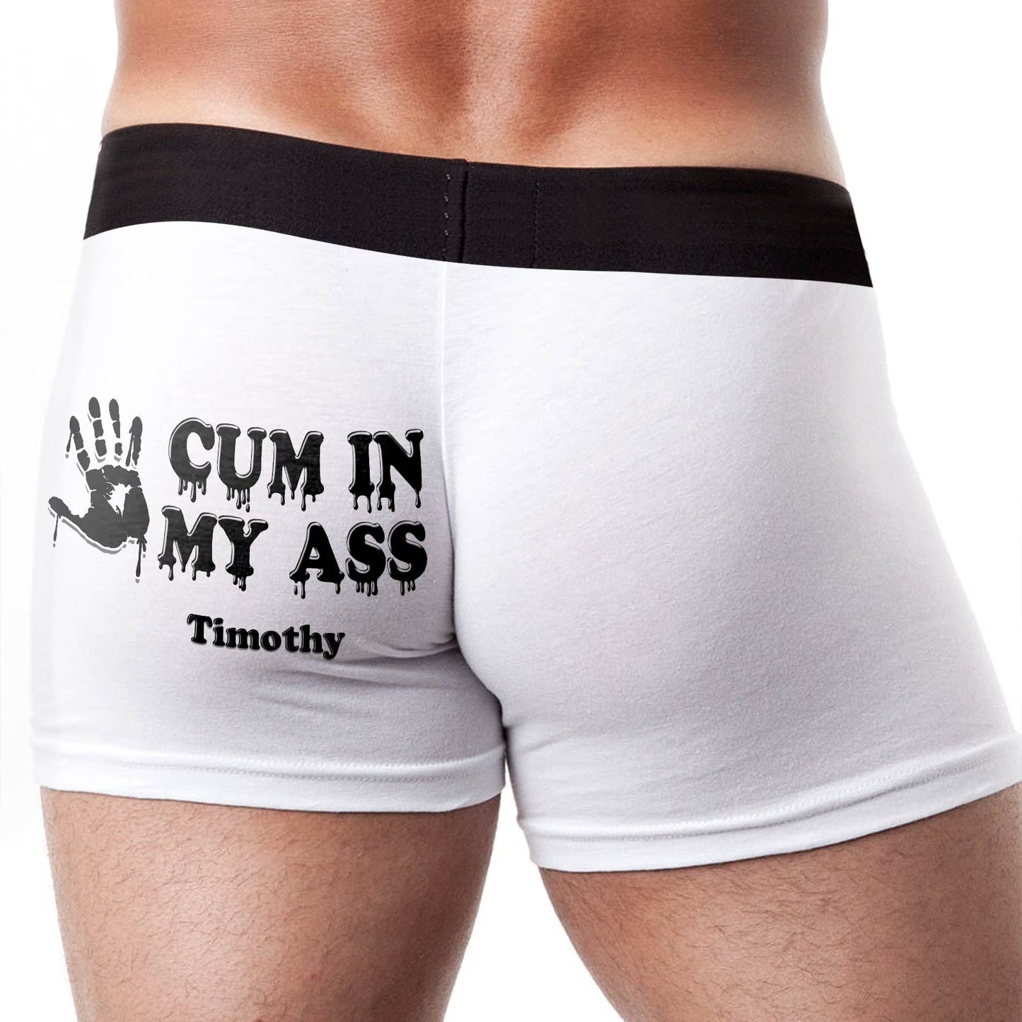 Couple - Cum In My Ass - Personalized Boxer