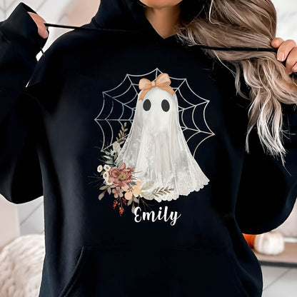 Halloween - Lace Ghost - Personalized Shirt