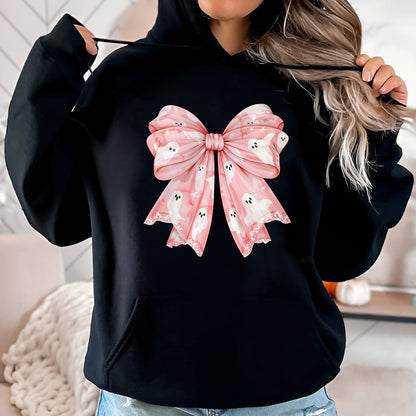 Halloween - Pink Halloween Coquette Bows - T-shirt & Hoodie