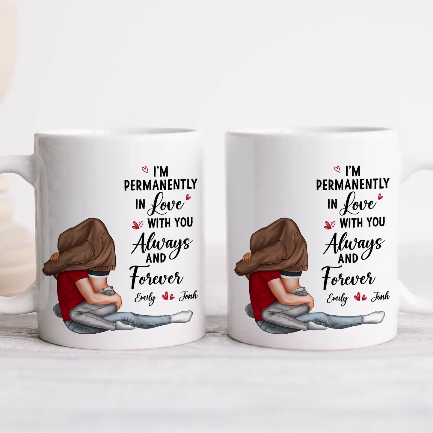 Couple - Together - Personalized Mug