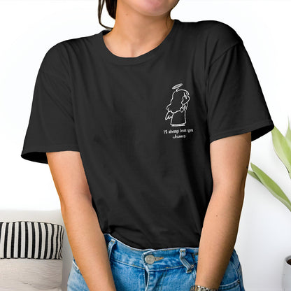 Couple - A Little Angel - Personalized T-shirt, Hoodie & Sweater