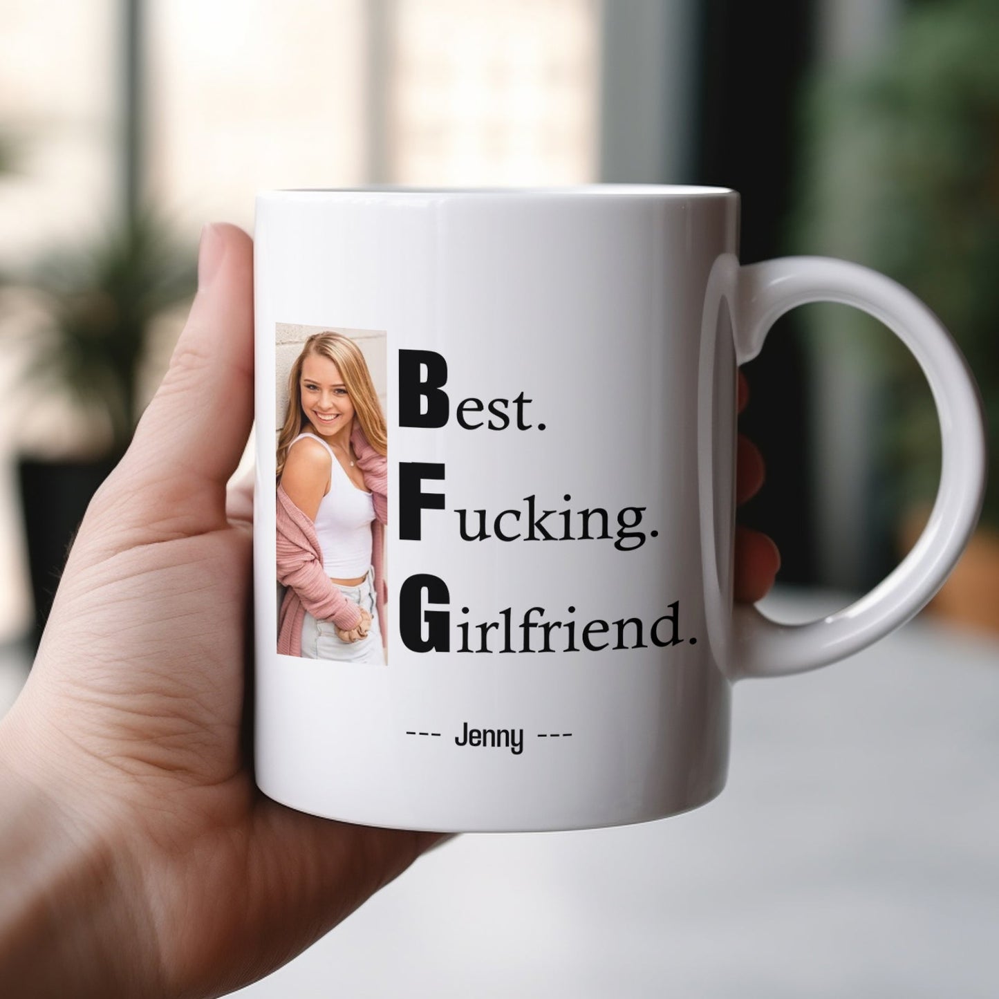 Couple - Best F*cking - Personalized Photo Mug