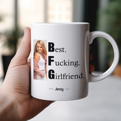 Couple - Best F*cking - Personalized Photo Mug