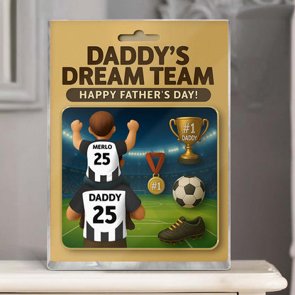 Family - The Best of Teammates - Personalized Acrylic plaque