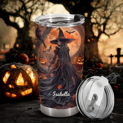 Beautiful Witch - Personalized Tumbler Ver 2