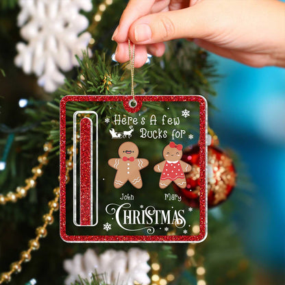 Christmas - Money Holder - Personalized Ornament