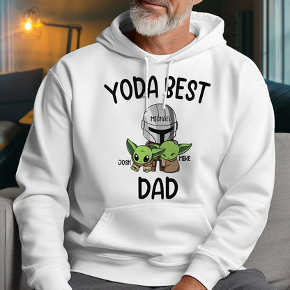 Father's Day - Yoda Best Dad - Personalized Shirt, Hoodie, Sweater