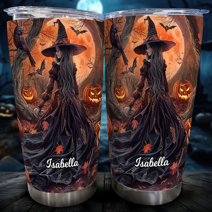 Beautiful Witch - Personalized Tumbler Ver 2