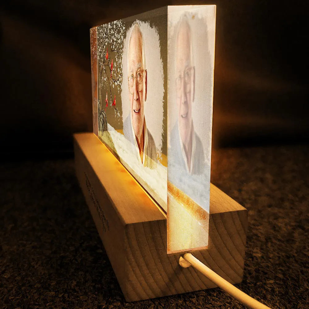 Family - I'm Always With You Family Memorial - Personalized LED Light