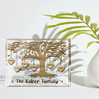 Family - Personalized Acrylic Plaque