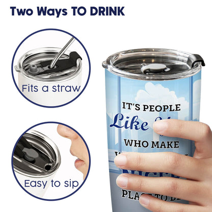 Co-Worker - Work Besties - Personalized Tumbler