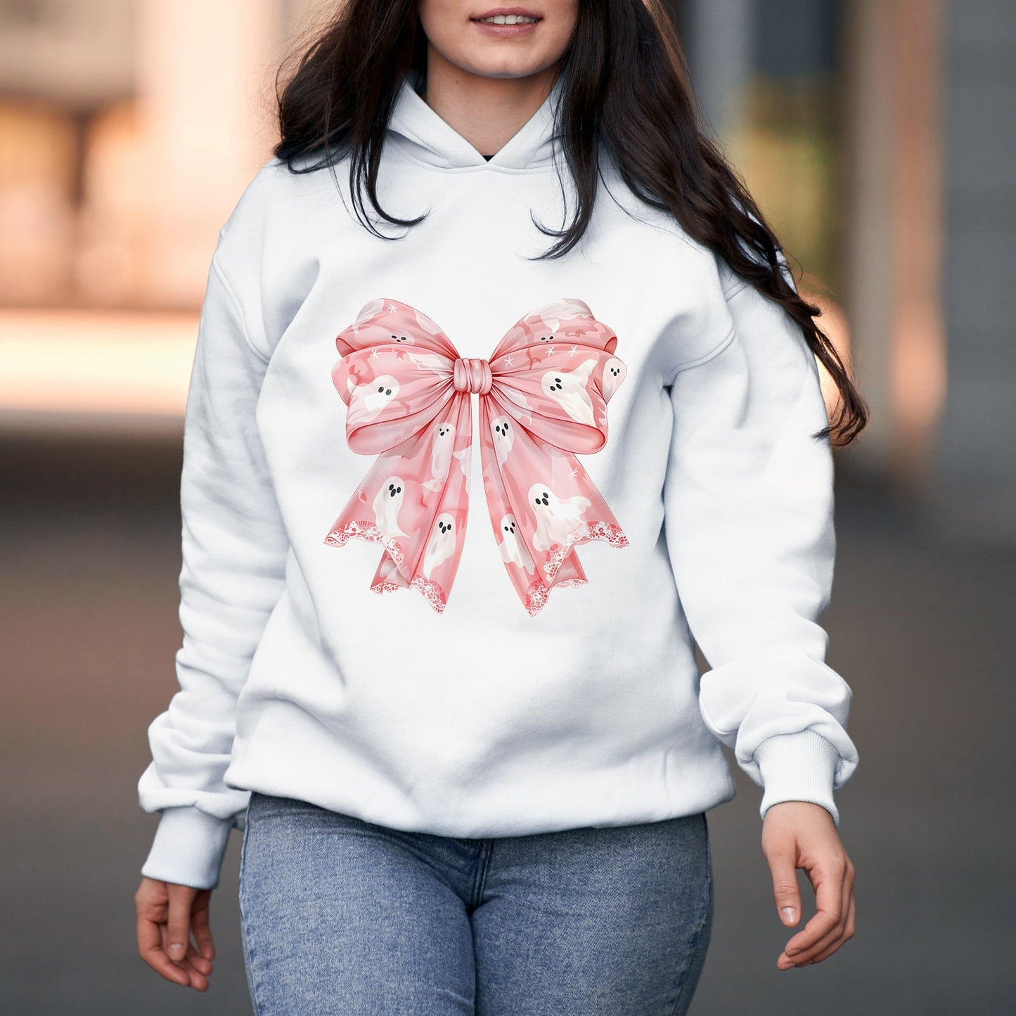 Halloween - Pink Halloween Coquette Bows - T-shirt & Hoodie