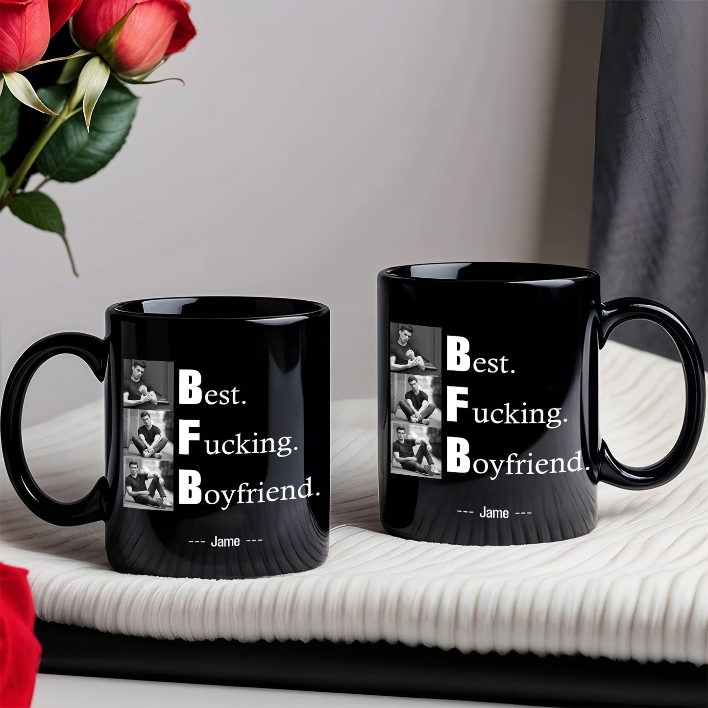 Couple - Best F*cking - Personalized Photo Mug