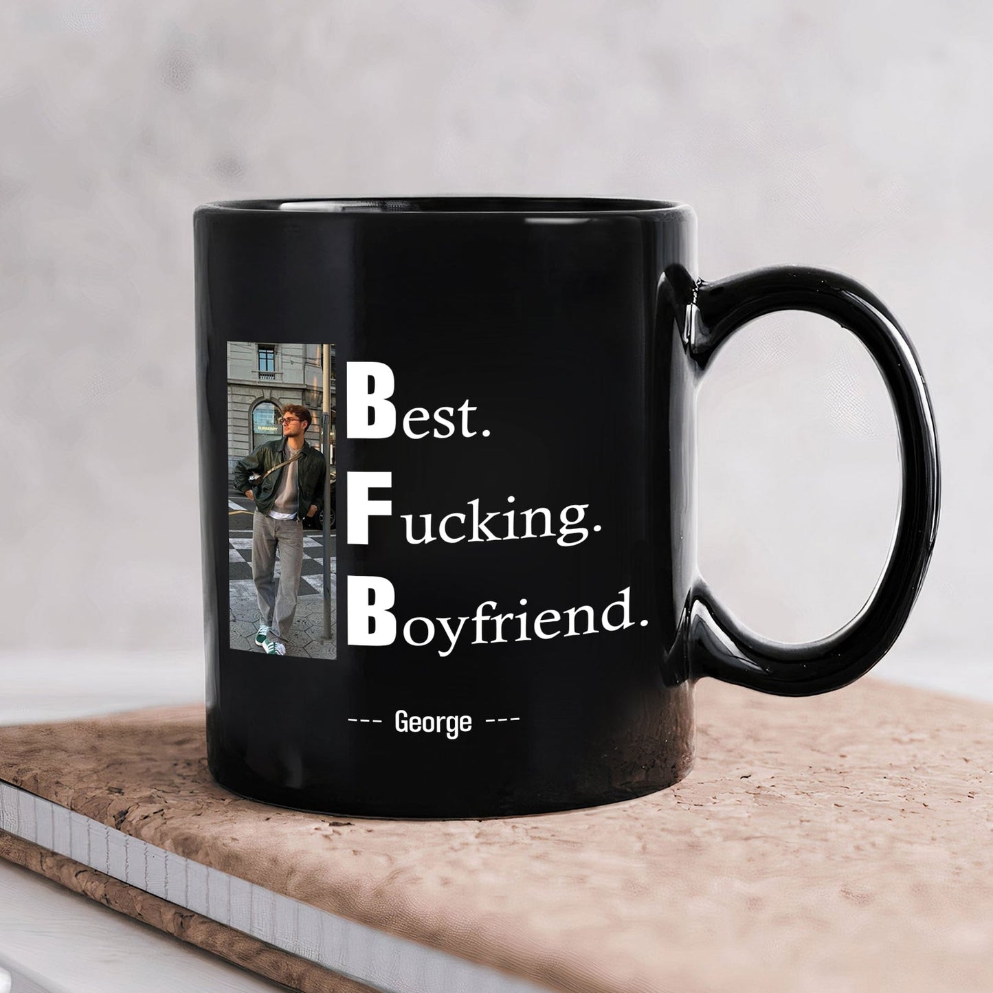 Couple - Best F*cking - Personalized Photo Mug