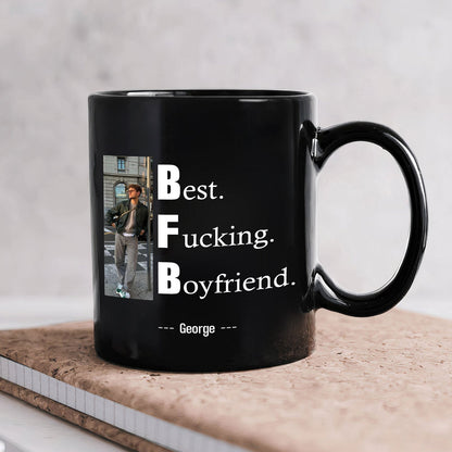 Couple - Best F*cking - Personalized Photo Mug