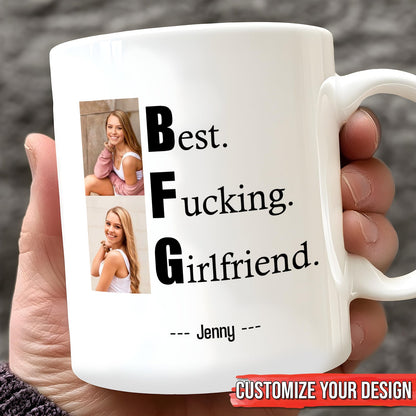 Couple - Best F*cking - Personalized Photo Mug