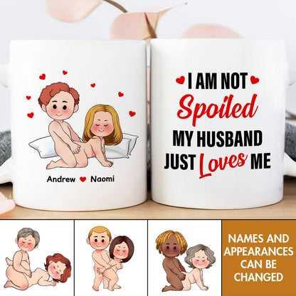 Couple - 18+ Just Love Me - Personalized Mug