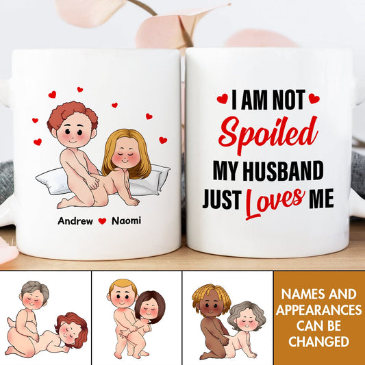 Couple - 18+ Just Love Me - Personalized Mug
